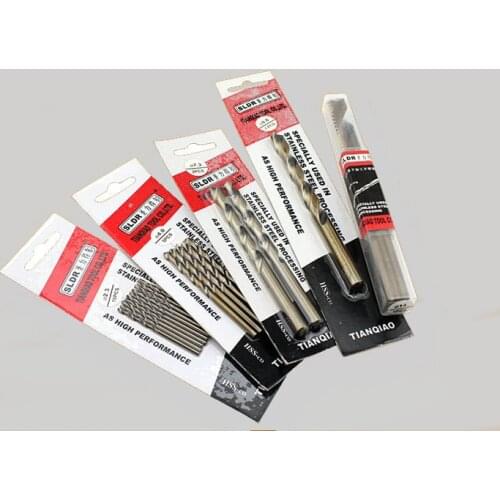 10PCS 0.3mm-3.0mm HSS-CO M42 Drill Bits Cobalt high speed steel twist Drill Stainless Steel (0.5/1.0mm/1.5mm/2.0mm/2.5mm/2.8mm)