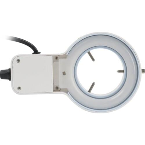 Fluorescence Ring Circle Light Illuminator Lamp Adjustable 220V 110V For HDMI USB Industrial Stereo Microscope Video Camera