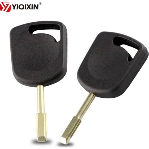 YIQIXIN Transponder Key Shell For Ford Focus Mondeo KA For Jaguar XJ8 Transit Chip Key Connect Uncut Blank Blade No Chip