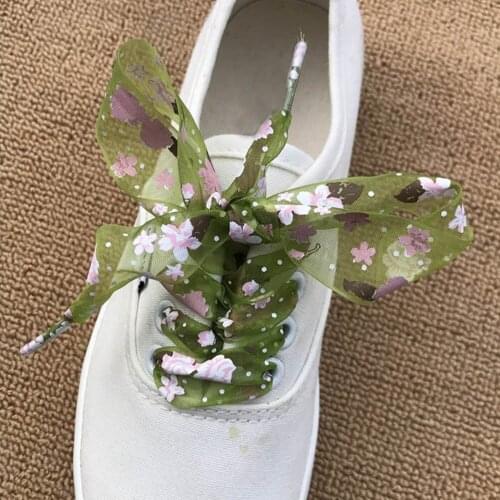 1Pair Snowflake Yarn Flat Ribbon Shoelaces Shoe Laces Sneaker Strings Party Merry Christmas Gifts Nice Shoelace Sneaker Strings