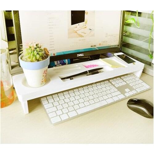 1PC Modern Multifunctional Storage Box Desk Organizer Computer Keyboard Shelf Storage Rack MF 029