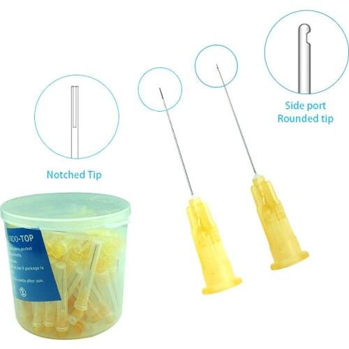 100pcs/Bag Dental Endo Irrigation Needle Tip Dental Root Canal Lateral Irrigation Needle