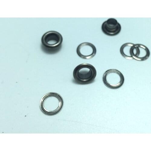 5 mm (Inside) Round Shaped Gunmetal Metal Eyelet