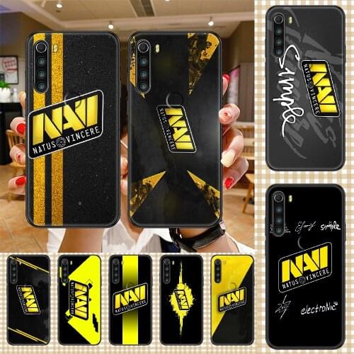 Natus Vincere NAVI Phone case For Xiaomi Redmi Note 7 7A 8 8T 9 9A 9S 10 K30 Pro Ultra black luxury prime tpu shell art coque