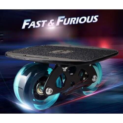 Extreme Sixth Generation Drift Board Adult Children Four Wheel Brush Street Skateboard Flash Wheel