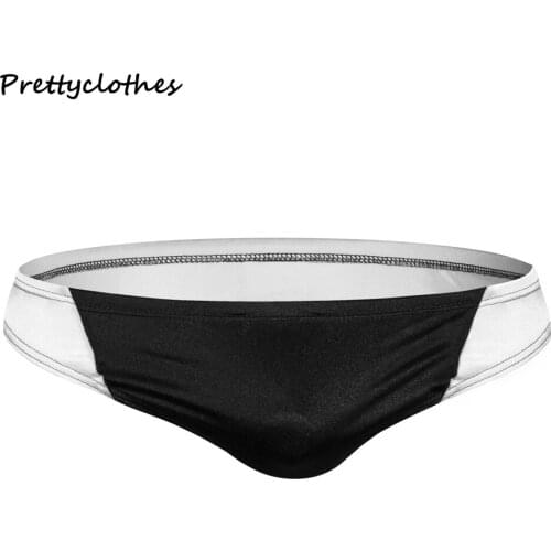 Summer 2021 Mens Color Matching Swimming Trunks Briefs Men Casual Loose Beach Patchwork Beachwear Sexy Brand Swimsuit Man