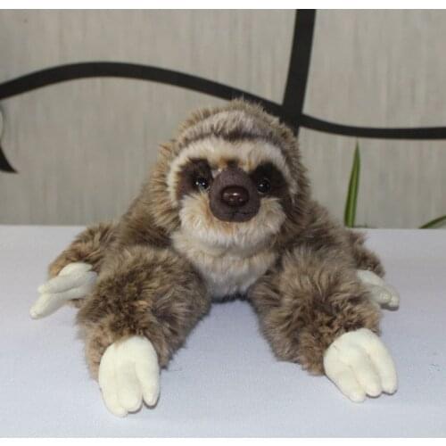 Soft ChildrenS Toys Cute Sloth Doll Real Life Plush Stuffed Animal Toy Pillow present
