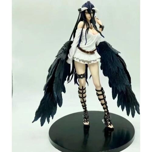 New Arrival Anime Albedo Flying Statue 1/8 Scale Painted Action Figure PVC Collection Model doll toy LELAKAYA Albedo Figurine