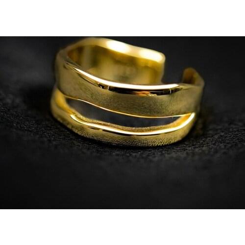 Personality Bohemian Vintage Layer Chains Rings For Women Men Rings Gothic Jewelry Valentines Gifts 2021