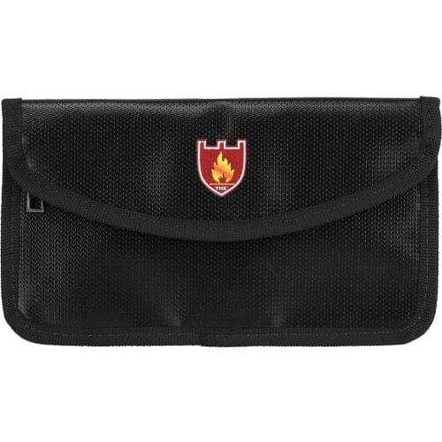 Fireproof Phone Digital Product Storage Bag, High Temperature Resistant Briefcase Bag