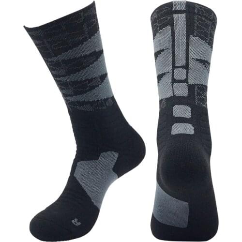 Brothock professional no-standard elite tide socks non-slip sweat-absorbent towel street basketball socks sports socks stockings
