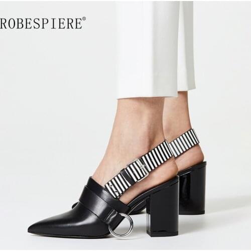 ROBESPIERE Womens High-heeled Shoes