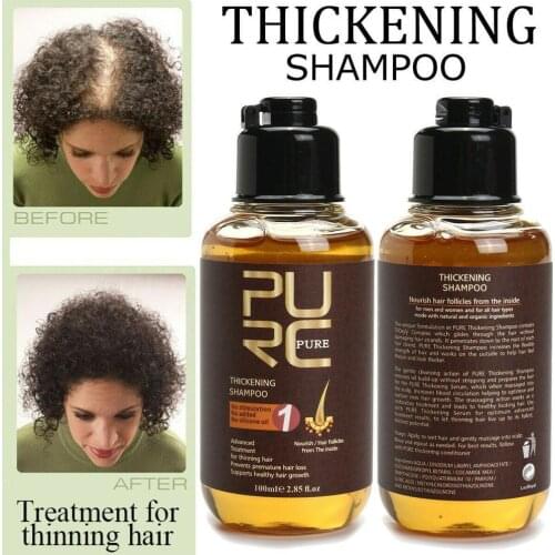 PURC Shampoo Hair Prevention Hair Loss Promote Growth Care Hair Hair Nourish Shampoo Herbal Care Care Shampoo Ginger G5F4