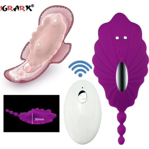 Panties Wearable Butterfly Dildo Vibrator Clitoris Stimulator 10 Speeds Vibrating G Spot Massager Sex Toys for Women Adult Goods