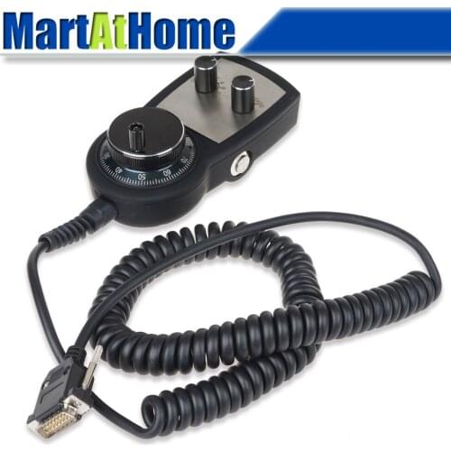 ARGEDO Universal CNC 6 Axis MPG Pendant Handwheel with Emergency Stop for FAGOR GSK @CF