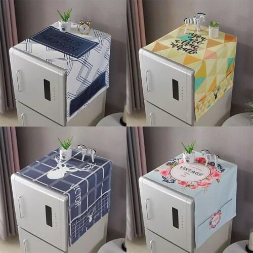 Waterproof Cover Cloth Dust Cover Cloth Washing Machine Cover Refrigerator Cover Cloth Home Decoration