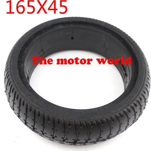 High quality 165x45 Solid Tire 6.5 inch for 6.5" Hoverboard Self Balancing Electric Scooter Spare Parts