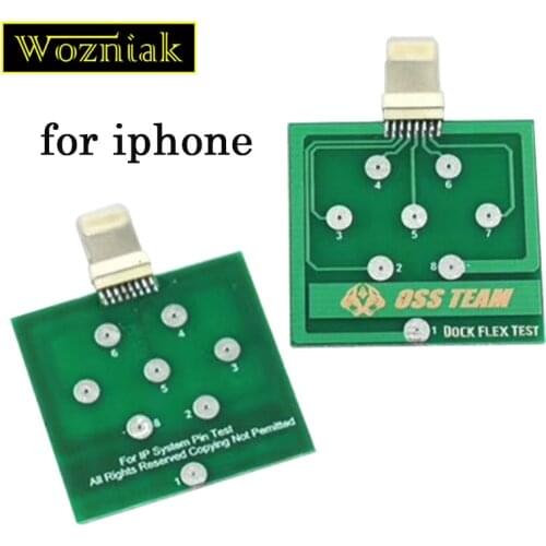 Charging Dock Flex Tester Repair Micro USB PCB Test Board for iPhone and Andorid Battery Power Fix Tool