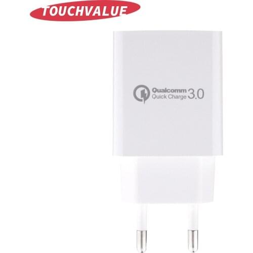 18W USB Charger Adapter Quick Charge 3.0 For Xiaomi Android Phone Charging Fast Charger White EU US Plug You Can Choose