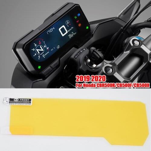 For HONDA CBR500R CB500F CB500X CB500 F X CBR 500 R 2019 2020 Dashboard Screen Protector Cluster Scratch Screen Protection Film