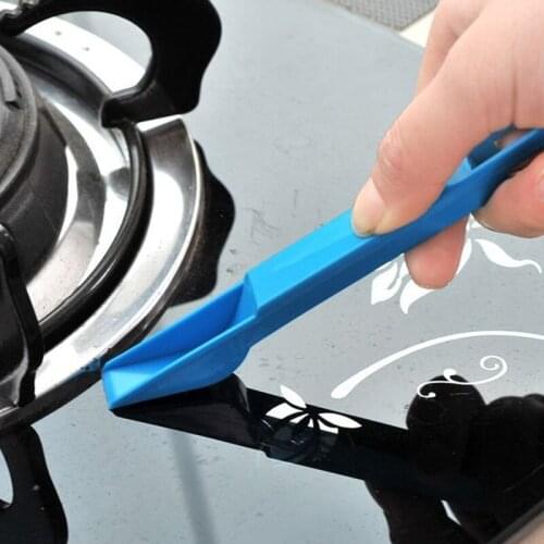 1PCS Window Door Keyboard Groove Cleaning Brush Cleaner + Dustpan 2 In 1 Dust Removal Tool Window Brush Cleaning Accessories