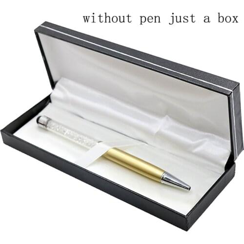1Pc PU Case Pen Storage Box Stationery Organizer School Office Use