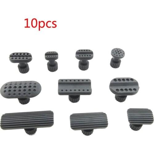 10pcs/set Car Repair Tool Dent Puller Suction Cup Removal Gasket Automobile Sheet Dent Repair Gaskets