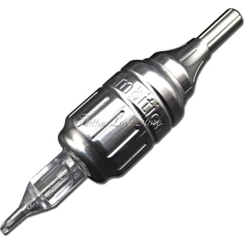 28mm Autoclavable Stainless Steel Tattoo Cartridge Grip Adjustable Heavy Grip Tattoo Supplies