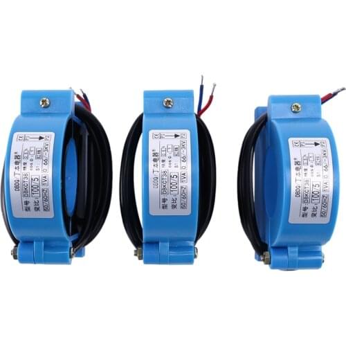 3 Piece / Batch Small Ac Current Transformer Ct 100A/5A Level Current Transformer Ac Split Core Ct Sensor