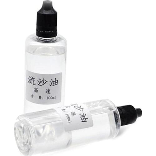 100ml Highest Grade Acrylic Pour Oil Quicksand UV Epoxy Resin Silicone Mold Liquid Flow Art Oil Jewelry Making Tools