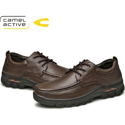 Camel Active New Brand popular Outdoor Sports Hiking Shoes Men Waterproof Anti-skid Climbing Fishing Camping Trekking Sneakers