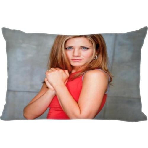Custom Jennifer Aniston Rectangle Pillowcase zipper dakimakura Classic Pillow Case size 35*45cm DIY Gift