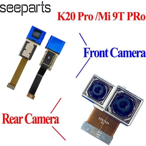 Original For Xiaomi Mi 9T Pro Front Camera Flex Cable For Redmi K20 Pro Rear Camera Replacement Parts Mi 9T Pro Back Camera