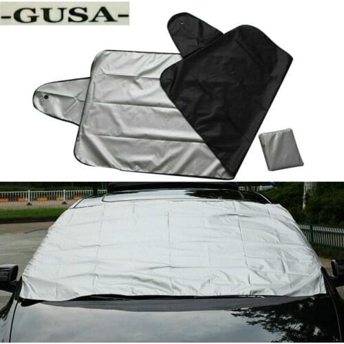 Car windshield visor cover sun block sunshade auto summer decal sunshade film 130*60cm Sun Shield Visor for ford vw kia lada