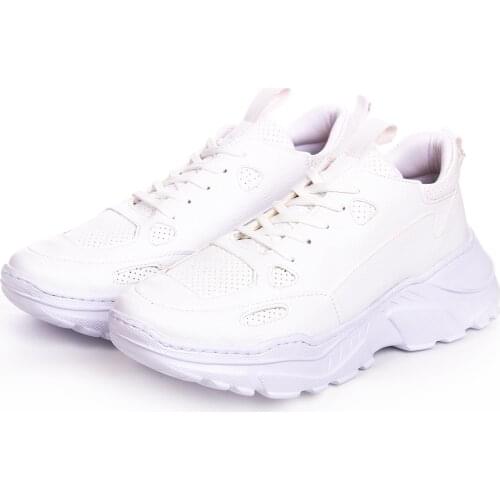 YTHG Summer Sneakers High Base Comfortable Flexible 4 Color Casual Fashion Faux Leather Wedding Orthopedic Walking Shoes Sports Comfort Unisex Lightweight Casual Running Shoes Gym Shoes Breathable Made in Turkey