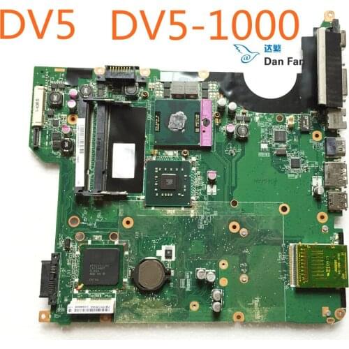 504642-001 For HP Paviion DV5 DV5-1000 Laptop Motherboard + CPU Mainboard 100%tested fully work