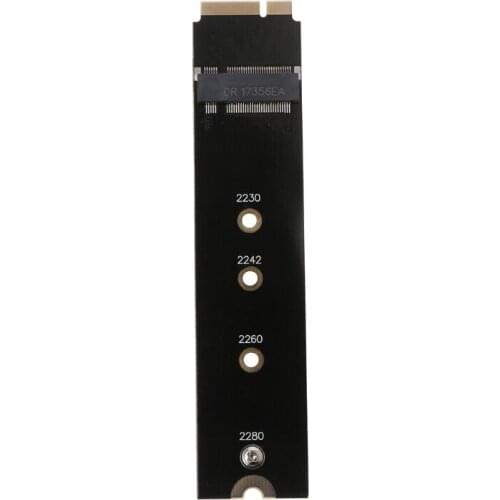 Adapter Card to 7+17 PIN 64G 128G 256G 512G M.2 NGFF SSD For 2012 MacBook Air T84C