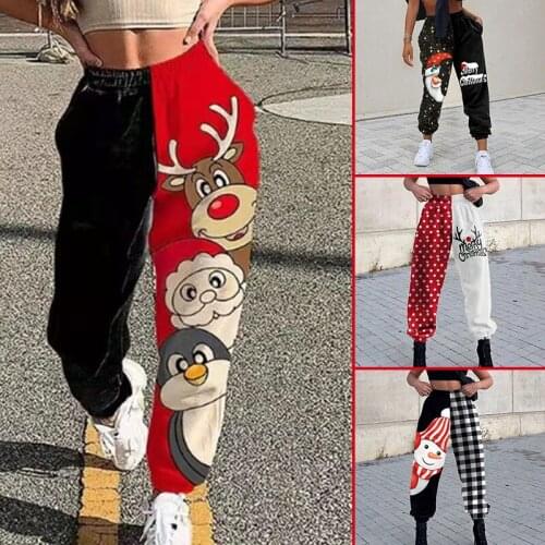 Swokii Women's Trousers Harem Pants