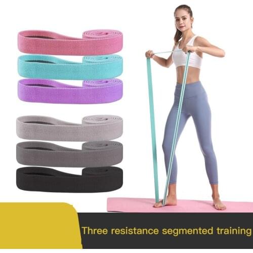 Fabric Booty Resistance Bands Hip Circle Exercise Cotton Bands Thigh Butt Squat Fitness Rubber Bands Elastic Workout Glute Loop