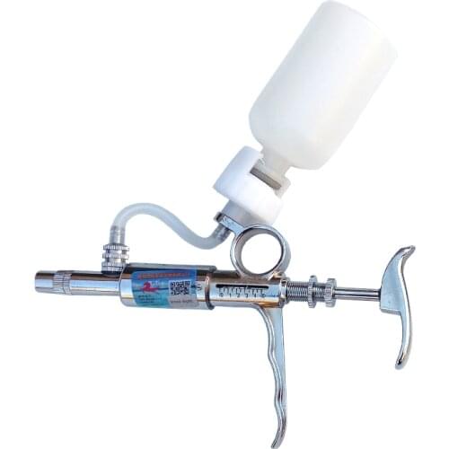 5ml Veterinary Stainless steel Feeder Automatic Continuous Dosing Device Tool Pig Chicken Farm Automatic Vaccine Cow 2021 NEW