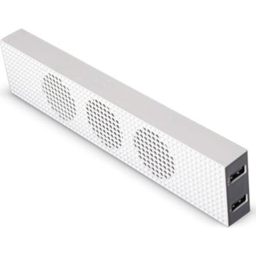 For -Xbox One S Built-in Adjustable Micro USB Connection Cooler with 3 High Speed Fans T84C