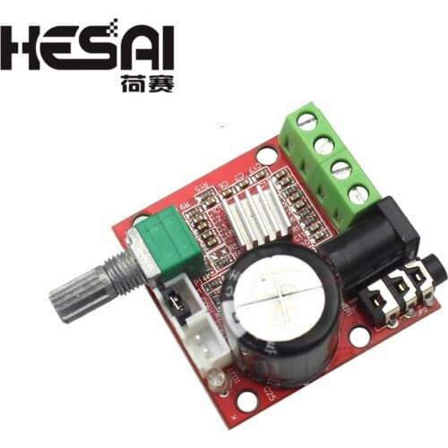 12V 2X10W Hi-Fi PAM8610 Audio Stereo Amplifier Board Module Dual D Class Channel