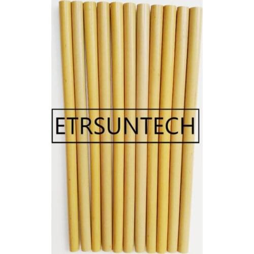 200Pcs Bamboo Straw 19cm/23cm Reusable Straw Organic Natural Bamboo Drinking Straw for Party Bar Accessories