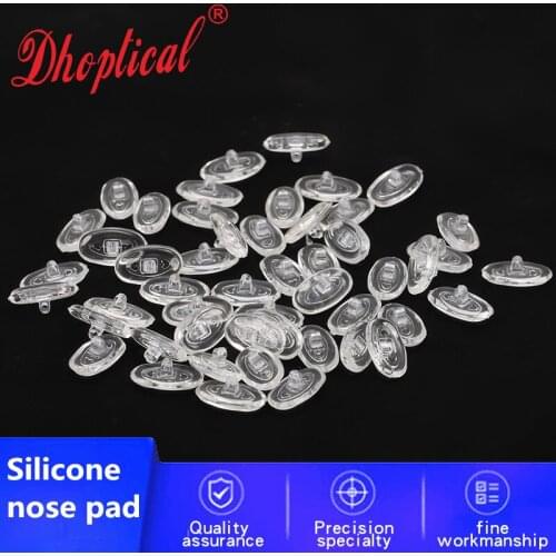 500pcs silicone nose pads silicone soft material eyewear part accessories by dhoptical