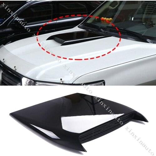 Car Simulation Hood Vent Decor Air Flow Sticker For Toyota Land Cruiser LC200 Car modification Auto parts