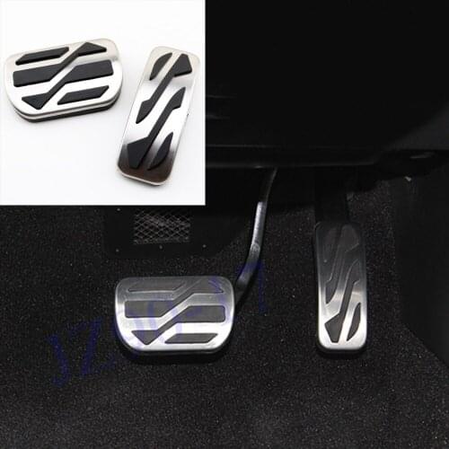 Car Non-slip Pad Automatic brake ped AT Accelerator Brake Pedal Fit For Ford Mondeo MK4 Lincoln MKZ 2014-2018 Accessories