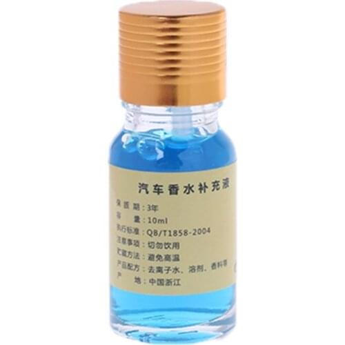 10ml Car Perfume Refill Air Freshener Multi-flavor Liquid Essential Oil Scent Replacement For Automobiles Indoor Smell Remover