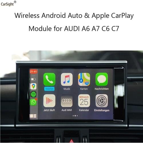 Car Video Audio Interface for AUDI A6 Allroad A7 Quattro C6 C7 Mirrorlink Box Apple CarPlay Android Auto
