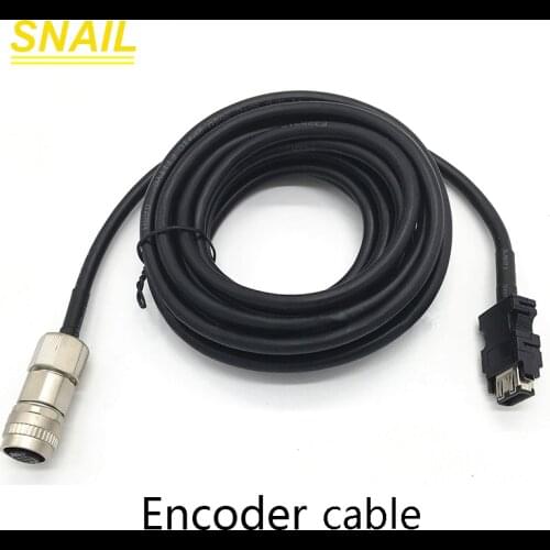 Encoder cable.MR-J3ENSCBL2M-L.MR-J3ENSCBL5M-L.for Mitsubishi servo