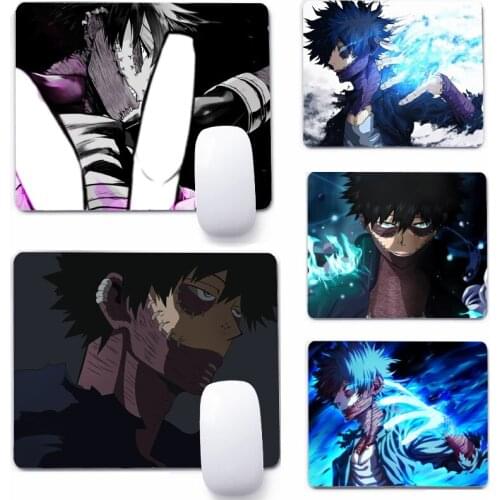 Dabi Boku No Hero Academia Mouse Pad Deskpad Gaming Writing Desk Mat Keyboard Mats For Office Home Computer Mousepad